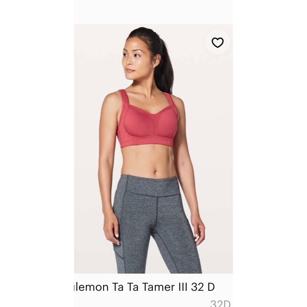 Lululemon Ta Ta Tamer Sports Bra (Teal) - Size 36DD - Picture 6 of 6
